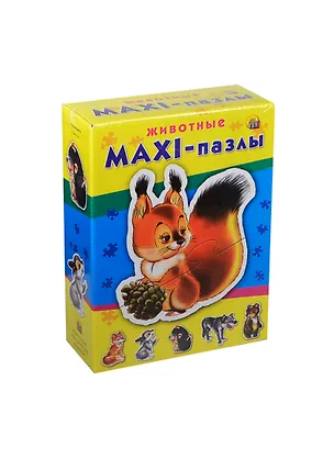 Макси-пазлы Животные (ПМ-7975) (6 картинок) (Рыжий кот) (3+) 2416264