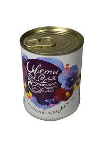 Подарочный набор для выращивания Цветы для прекрасных дам Анютины глазки (410442)