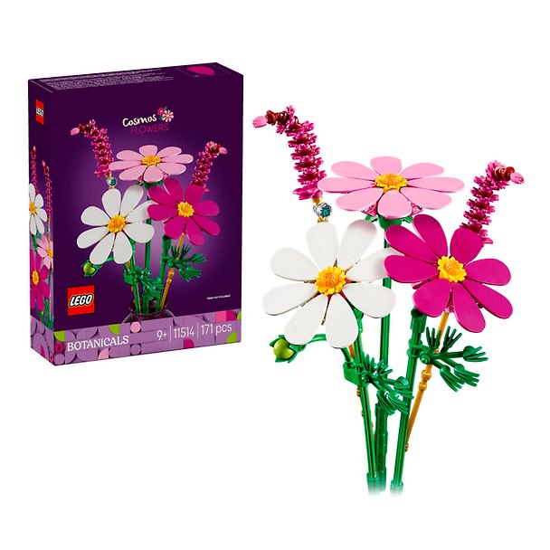 11514 Конструктор детский LEGO Botanicals Цветы Космеи, 171 деталей, возраст 9+ 3181293 — 1