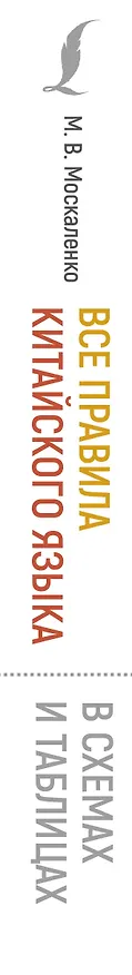 Книга Все правила китайского языка в схемах и таблицах (Марина Москаленко) — 3