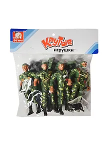 Набор солдатиков (2855) (EK10478R) (Крутые игрушки) (русифиц) (в ассорт.) (упаковка)