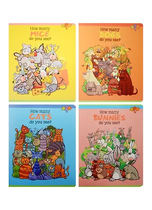 Тетрадь в клетку BG, "Сосчитай-ка!", 48 листов, в ассортименте 239109