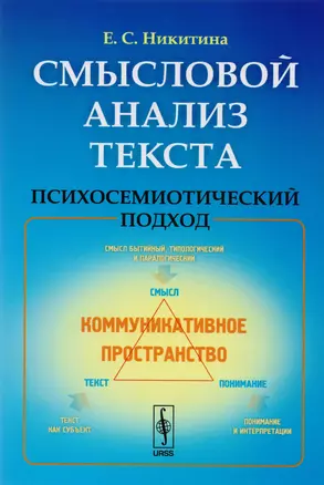 Смысловой анализ текста Психосемиотический подход (м) Никитина — 2608161 — 1