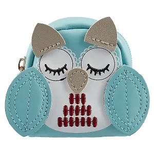 Сумочка-рюкзачок на молнии Сова (8 см) (ПВХ бокс) (12-11583-GJ-547)