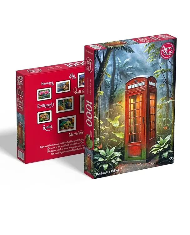 Пазл 1000 дет. Звонок из джунглей Cherry PazzI 31025 3096539 — 2