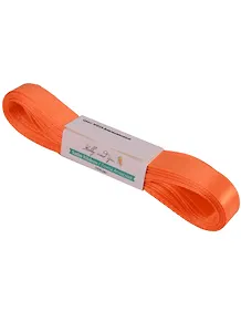 Лента атласная 12мм (5,6м) Цв. №024 Апельсиновый (HY012024)