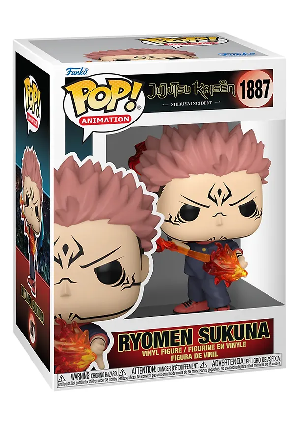 Фигурка Funko POP! Animation Jujutsu Kaisen Ryomen Sukuna (Fire Arrow) (1887) (Fun85322) 3118626 — 2