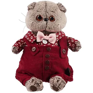 Мягкая игрушка Басик в кофейном комплекте (19 см) 2945315