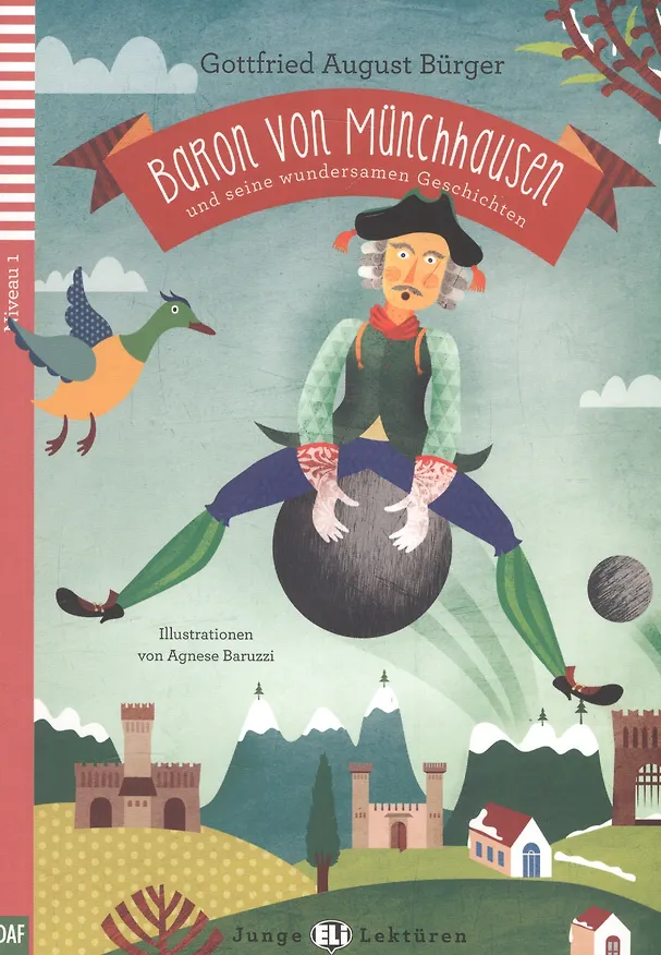 Книга Rdr+CD: [Junge (A1)]:  BARON VON MUNCHENHAUSEN UND SEINE WUNDERSAMEN GESCHICHTEN () — 1