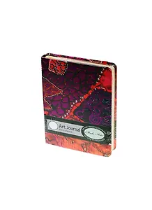 Записная книжка А6 80л "FABRIC" тонир.бумага, внутр.карман, мат.ламинир,ляссе, ассорти, MODO ARTE