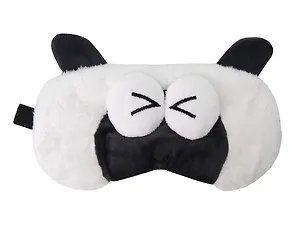 Маска для сна Овечка с объемными глазками щурится (плюш) (пакет) (12-37132-202505-S56) (Lafilaf) 3104562