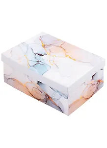 Коробка подарочная Gray marble 21*14*8,5см, картон