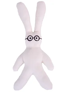 Основа для декора - кролик в очках,  11 х 22 см