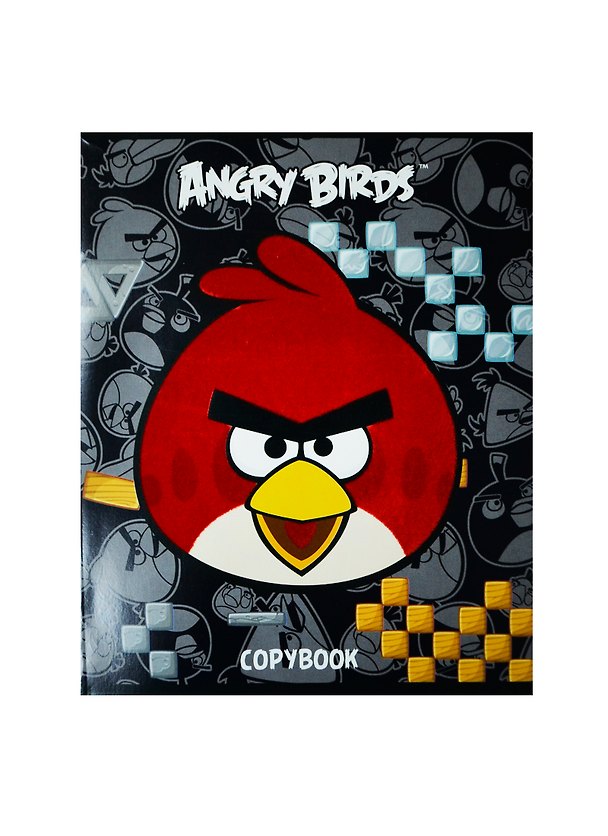 Тетрадь общая «Angry Birds», 48 листов в клетку, А5, в ассортименте - Hatber 233937 — 1