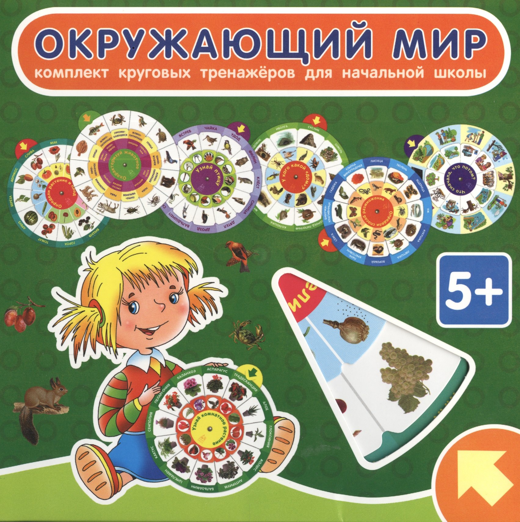 

Окружающий мир. Комплект круговых тренажеров для начальной школы