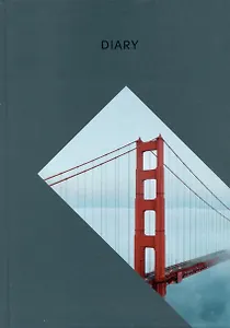 Ежедневник недат. А5 128л "Туманный мост" 7БЦ, глянц.лам, офсет