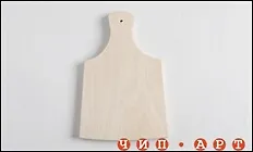 Доска деревянная разделочная "Аннушка" (00034)