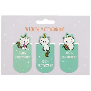Магнитные закладки «100% Kittycorn», 3 штуки 2709984