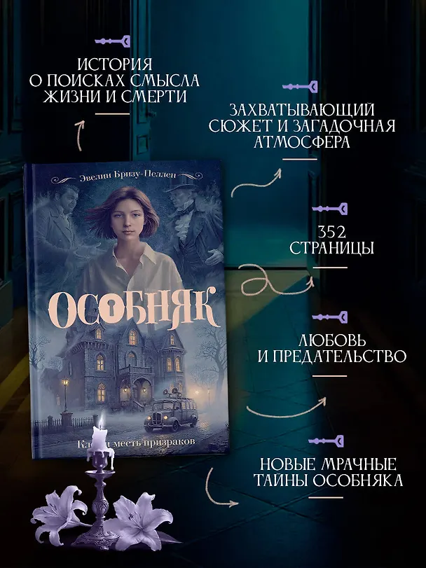 Книга Особняк. Клеа и месть призраков (Эвелин Бризу-Пеллен) — 8