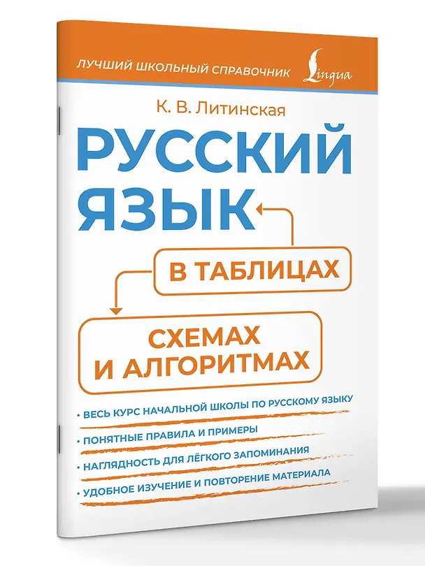 Книга Русский язык в таблицах, схемах и алгоритмах (Ксения Литинская) — 3