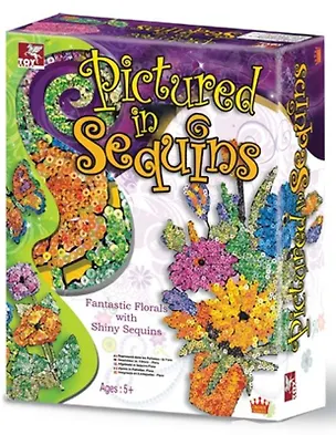 Мозаика из пайеток Цветы (39422) (коробка) 2332708