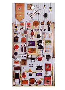 Наклейки PVC Кофе