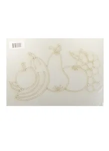 Трафарет Фрукты (А4) (251) (упаковка)