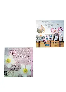 Набор салфеток для декупажа Цветы 1 (НСД2117) (2шт) (упаковка)