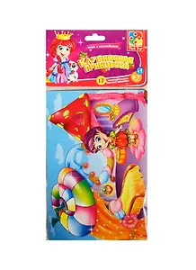 Игра с накл. Клубничная принцесса (VT4206-15) (17 мягк. накл.) (Vladi Toys) (набор д/творч.) (5-7л.) (упаковка)