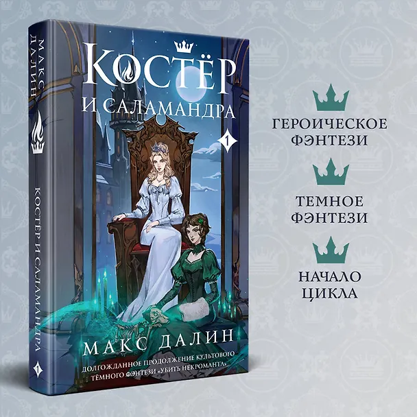 Книга Костер и Саламандра. Книга 1 (Макс Далин) — 6