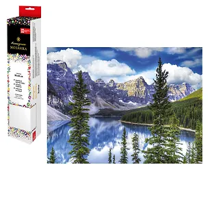 Набор для творчества. Алмазная мозаика "Горное озеро", 30 х 40 см 2958203