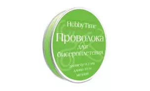 Набор для творчества Альт, Проволока для бисероплетения (медь) Зеленая Ø 0,3мм, 10м — 330417 — 1