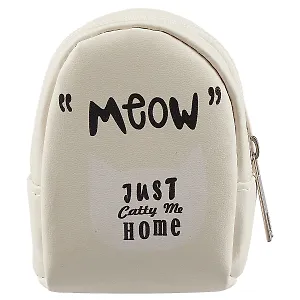 Сумочка - Кошелек на молнии Кот Meow (10см) (ПВХ бокс)