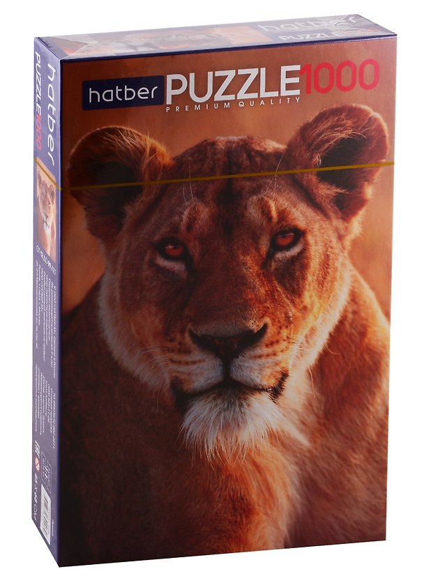 Пазл HATBER Premium 1000 эл. 450х680мм.Львица 2793307 — 1