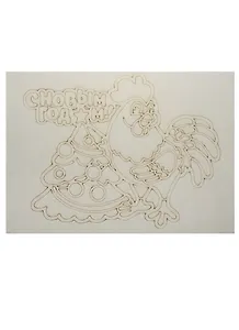 Трафарет Петушок № 1 А5 (148х210) (А5-1221) (3+) (Песочный мир)