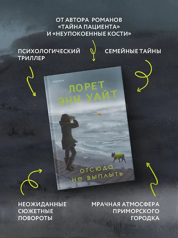 Книга Отсюда не выплыть (Лорет Энн Уайт) — 7