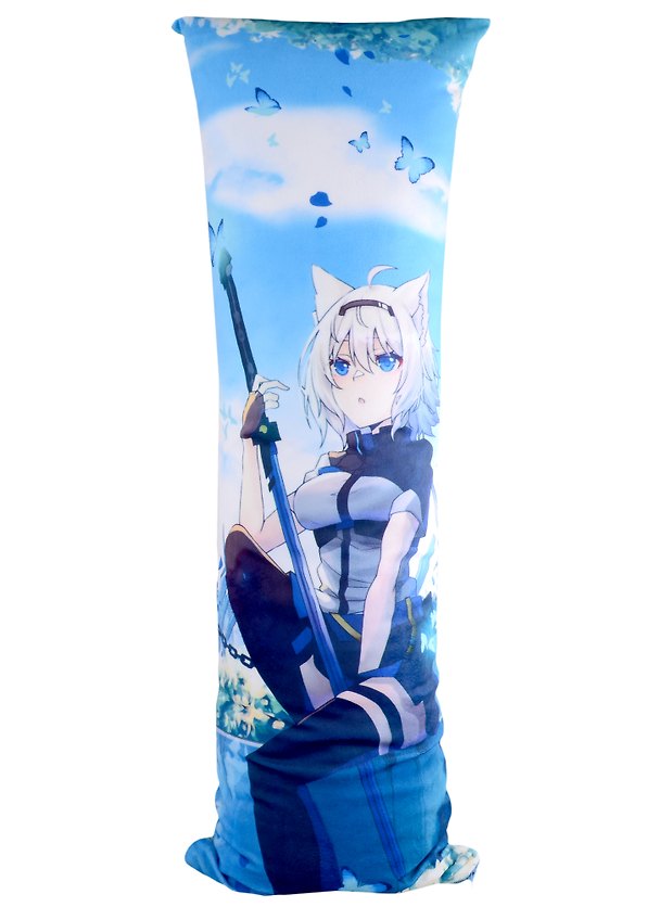 Подушка-обнимашка Аниме Dakimakura Девушка-волшебница с бабочками (Сёдзё) (цветная) (90х30) 2923814 — 1
