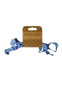 Шебби ленточка Небесно-голубая (SCB510115) (10мм) (1м) (упаковка)