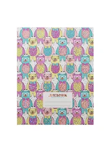 Дневник для ср. и ст.кл. "Мишки (орнамент)" 7БЦ, мат.ламин., тисненение фольгой, понтон.печ., Unnika