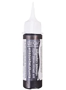 Контур DecArt темное серебро, 20мл, Экспоприбор