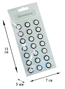 Жемчужины с метал. обводкой (21шт.) (155х71) (2000136)
