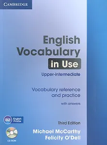 English Vocabulary in Use: Upper-intermediate Third edition Book with answers and CD-ROM