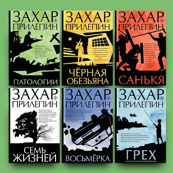 Книга Семь жизней (Захар Прилепин) — 9