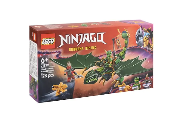 LEGO NINJAGO: Зелёный лесной дракон Ллойда, 128 деталей (71829) 3118478 — 1