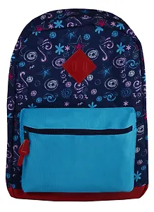 Рюкзак школьный "Сердечки на темно-синем фоне", 40*30*14 см