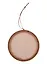 Заготовка для творчества с веревочным подвесом, D15см(фанера) — 2727255 — 1