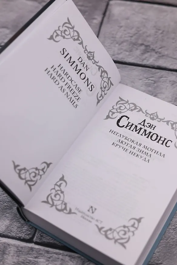 Книга Неглубокая могила. Лютая зима. Круче некуда (Дэн Симмонс) — 9