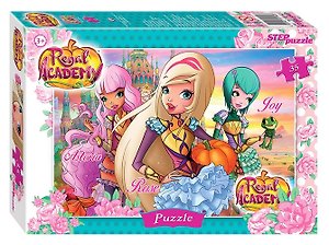 Пазл Королевская академия Step puzzle 35эл 33*23см 91162