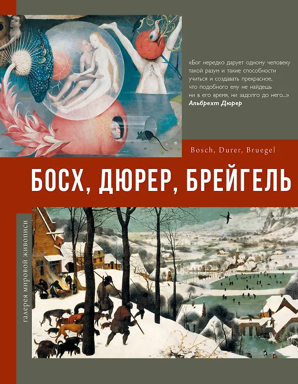 Книга Босх, Дюрер, Брейгель (Елена Рачеева) — 1