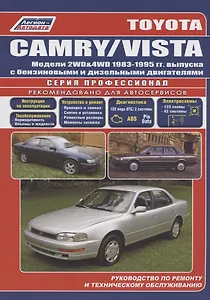 Toyota Camry & Vista. Модели 1983-1995 гг. выпуска с бензиновыми и дизельными двигателями.